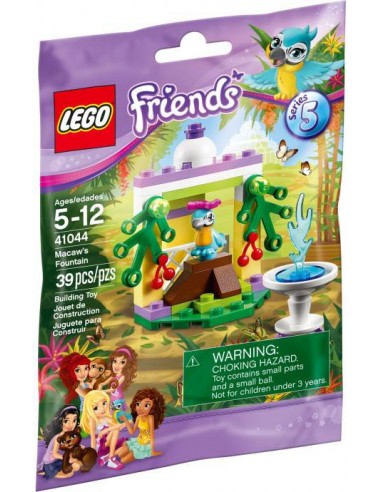 LEGO Friends - Le Perroquet et Sa Fontaine - 41044