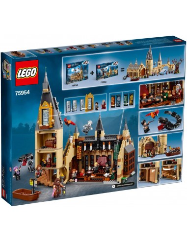 LEGO Harry Potter - La Grande Salle du château de Poudlard - 75954 - En stock chez Brickgarden.fr