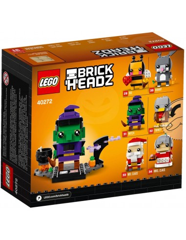 LEGO BrickHeadz - La sorcière d'Halloween - 40272 - En stock chez Brickgarden.fr