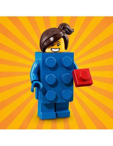LEGO Série 18 - Brick Suit Girl - 71021-03