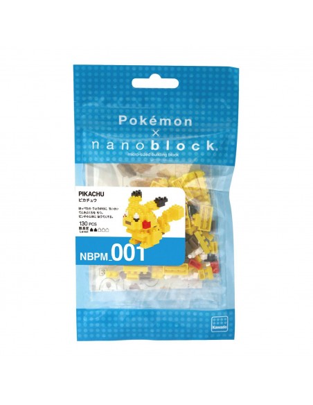 Nanoblock - Pikachu - NBPM001 Nanoblock - Pikachu - NBPM001