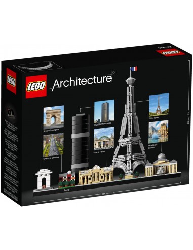 LEGO Architecture - Paris - 21044 - En stock chez Brickgarden.fr