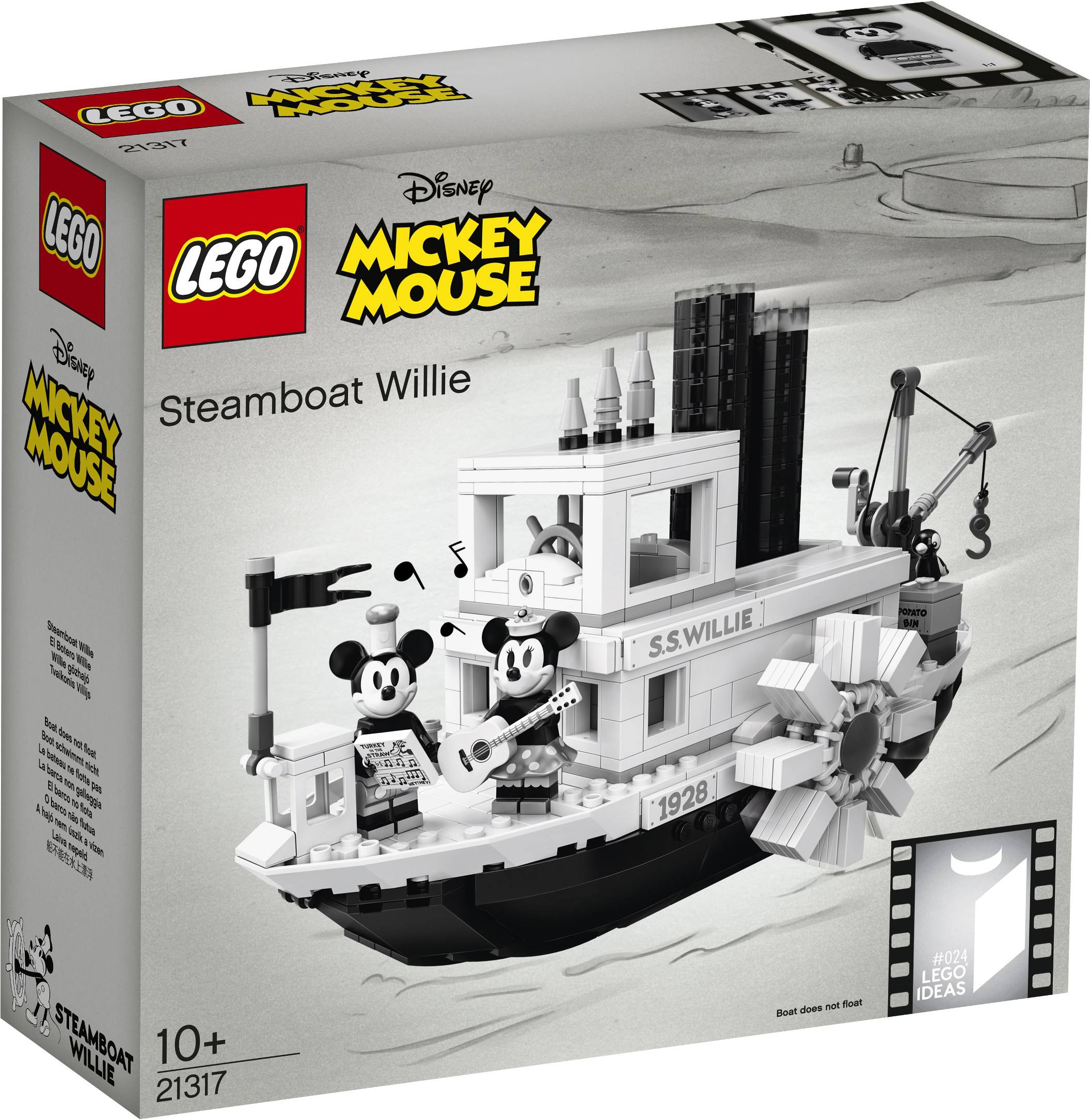 LEGO Ideas - Steamboat Willie - 21317 - Photo 1/1