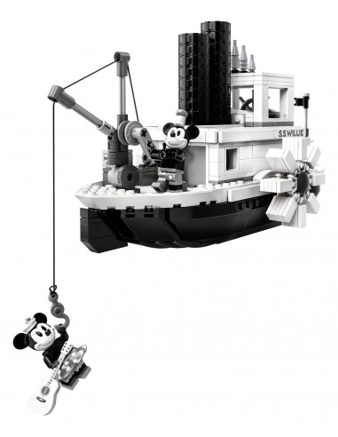 LEGO Ideas - Steamboat Willie - 21317 - En stock chez Brickgarden.fr