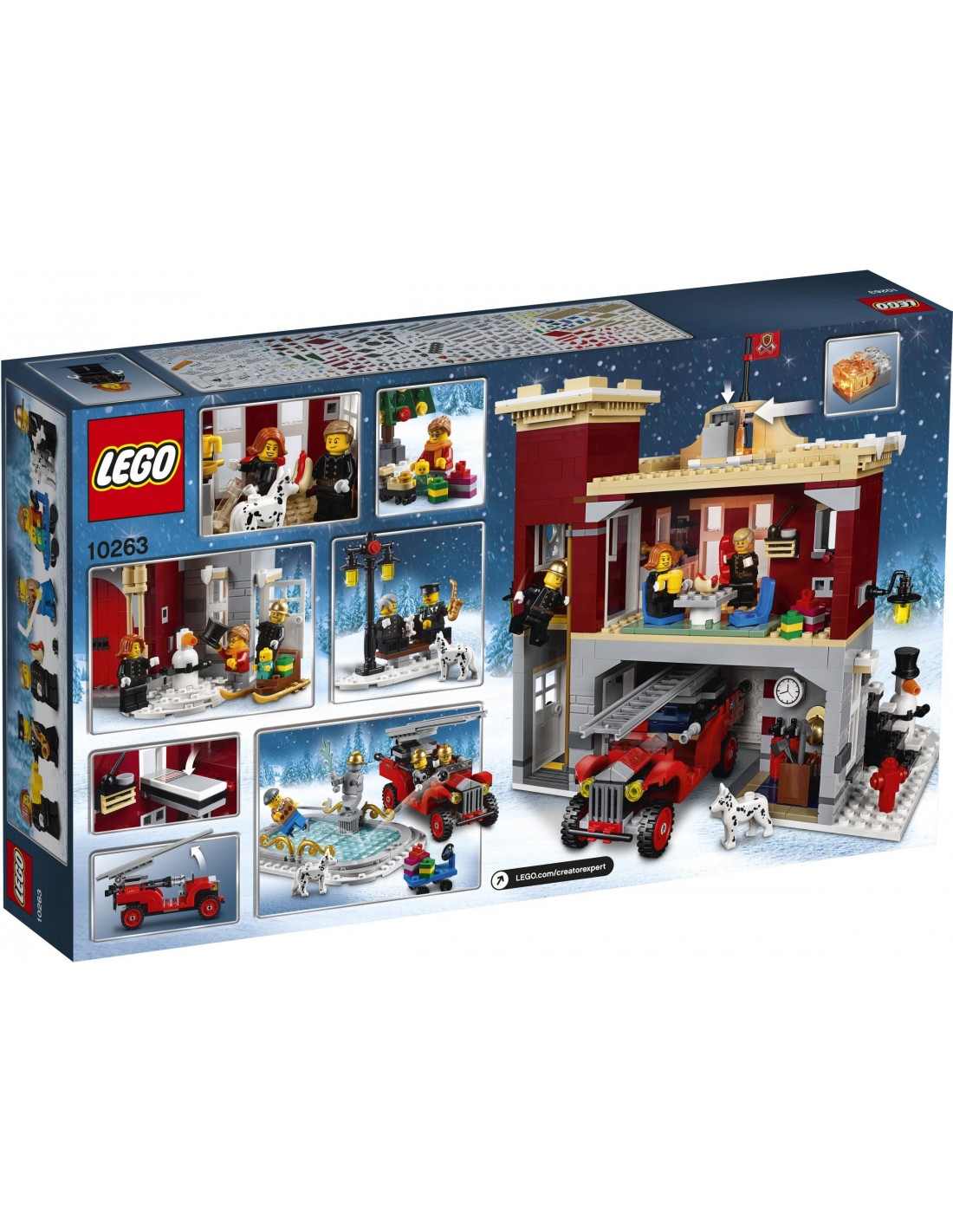 LEGO Exclusifs - La caserne des pompiers - 10263 - En stock chez