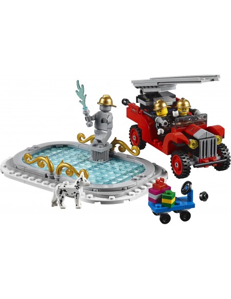 LEGO Exclusifs - La caserne des pompiers - 10263 - En stock chez Brickgarden.fr
