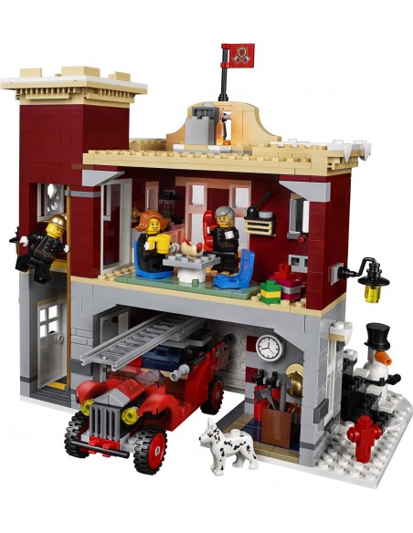 LEGO Exclusifs - La caserne des pompiers - 10263 - En stock chez Brickgarden.fr