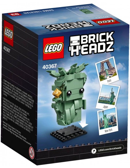 LEGO BrickHeadz - La statue de la Liberté - 40367 - En stock chez Brickgarden.fr LEGO BrickHeadz - La statue de la Liberté - 40367 - En stock chez Brickgarden.fr