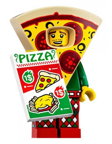 LEGO Série 19 - Pizza Costume Guy - 71025-10