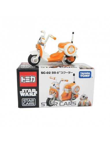 Tomica Star Wars - Takara Tomy Tomica Star Wars Star Cars Sc-02 BB-02 Scooter - SC-02B