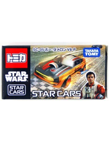 Tomica Star Wars - Starwars Tomica Sc-05 Disney Star Cars Poe Dameron V8-P - SC-05B