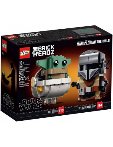 LEGO BrickHeadz - Le Mandalorien et lEnfant - 75317