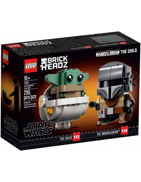 LEGO BrickHeadz - Le Mandalorien et lEnfant - 75317