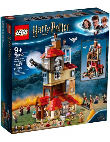 LEGO Harry Potter - L'Attaque du Terrier des Weasley - 75980