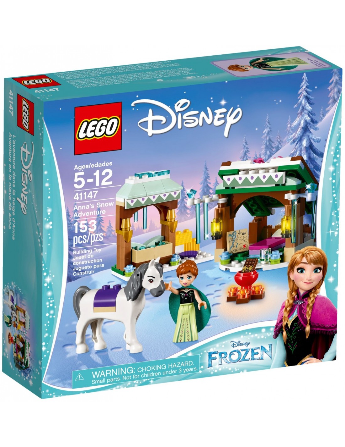 LEGO Disney - L'aventure Enneigée d'Anna - 41147 - En stock chez