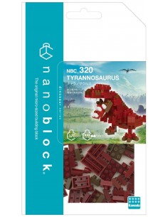 Nanoblock - Tyrannosaure - NBC320 - En stock chez Brickgarden.fr