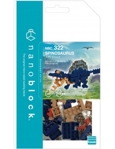 Nanoblock - Spinosaure - NBC322 - En stock chez Brickgarden.fr