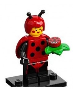 LEGO Série 21 - La fille en costume de coccinelle - 71029-04 - En stock chez Brickgarden.fr