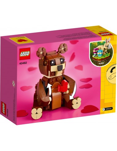 LEGO Exclusifs - L'ours brun de la Saint-Valentin - 40462