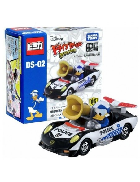 TOMICA - Megaphone Police Donald Duck - DS-02 - En stock chez Brickgarden.fr