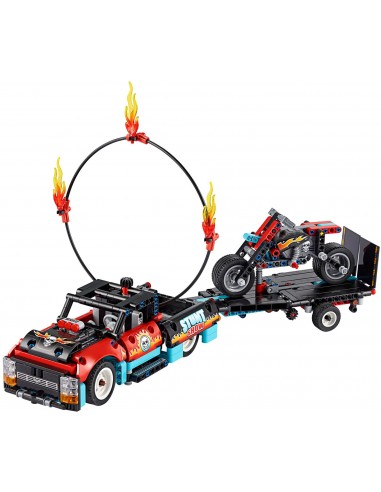 LEGO Technic - Le Spectacle de Cascades du Camion et de la Moto - 42106 - En stock chez Brickgarden.fr