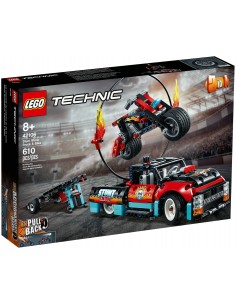 LEGO Technic - Le Spectacle de Cascades du Camion et de la Moto - 42106 - En stock chez Brickgarden.fr
