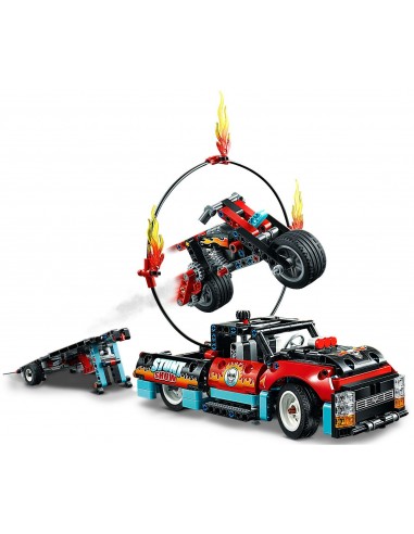 LEGO Technic - Le Spectacle de Cascades du Camion et de la Moto - 42106 - En stock chez Brickgarden.fr
