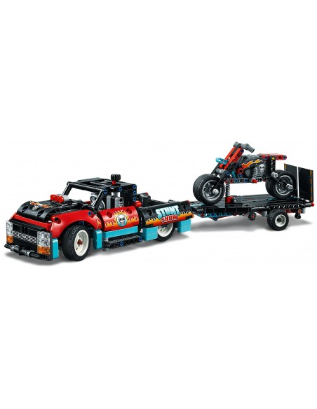 LEGO Technic - Le Spectacle de Cascades du Camion et de la Moto - 42106 - En stock chez Brickgarden.fr