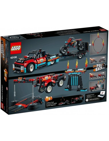 LEGO Technic - Le Spectacle de Cascades du Camion et de la Moto - 42106 - En stock chez Brickgarden.fr