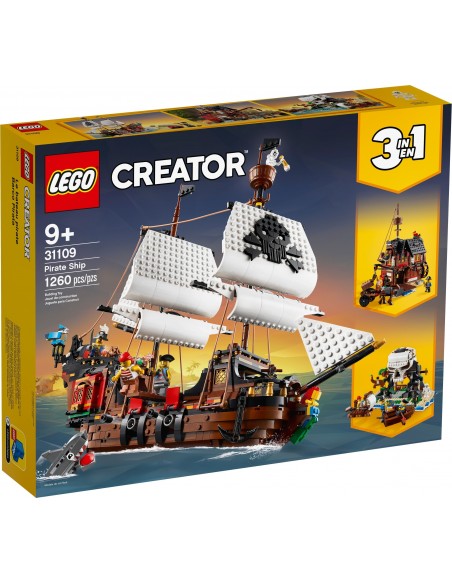 LEGO Creator - Le Bateau pirate - 31109 - En stock chez Brickgarden.fr LEGO Creator - Le Bateau pirate - 31109 - En stock chez Brickgarden.fr