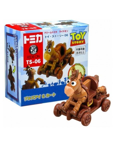 TOMICA - Toy Story 4 Bullseye & Cart Diecast Car - TS-06 - En stock chez Brickgarden.fr
