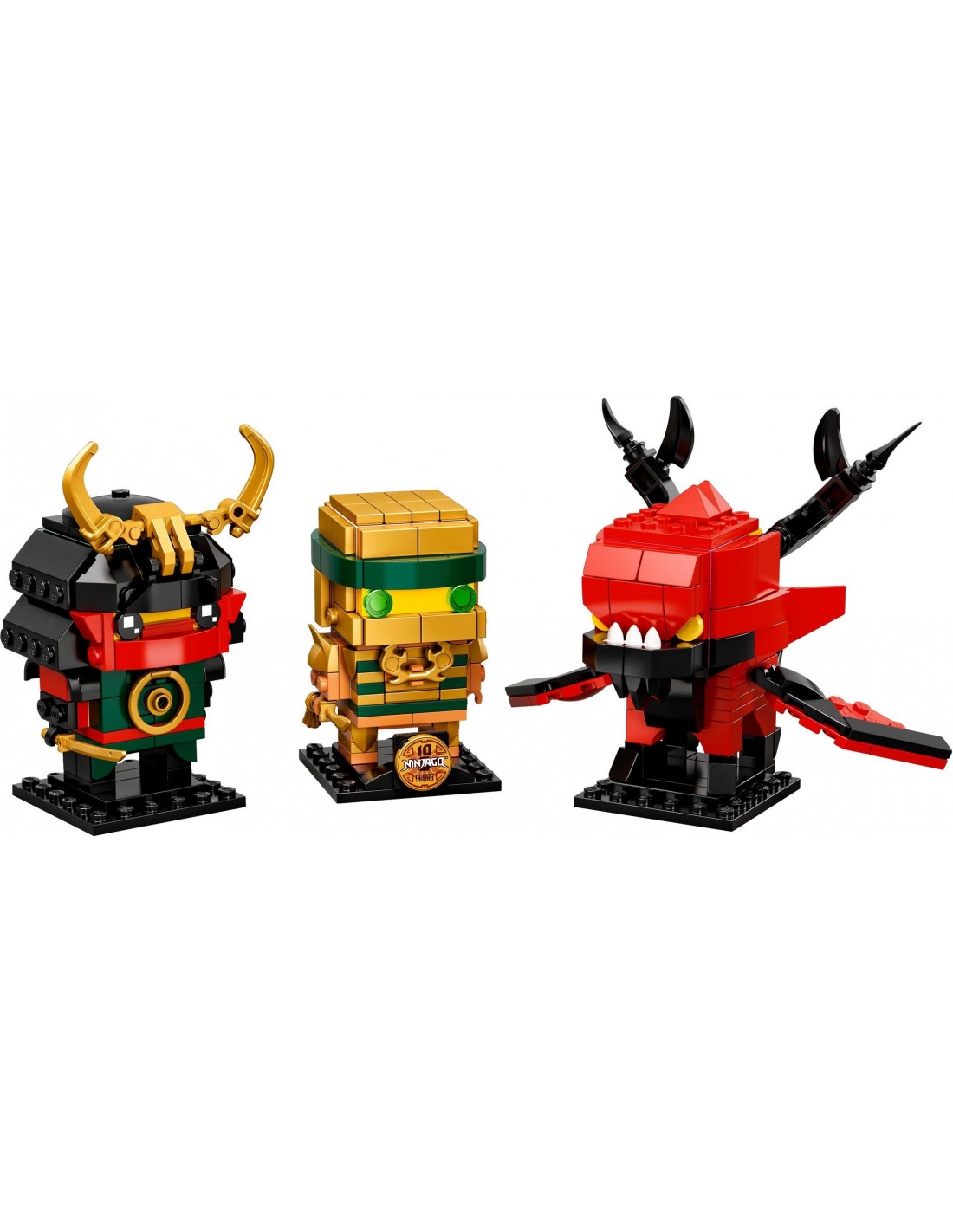 LEGO BrickHeadz - Ninjago 10 ans - 40490 - En stock chez