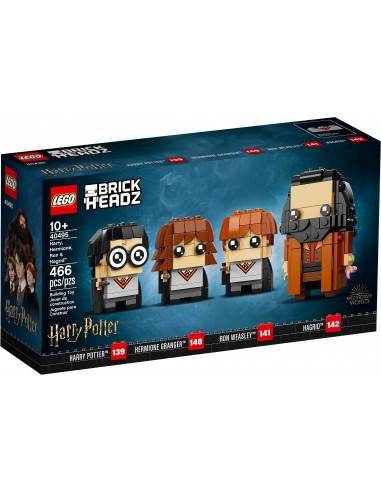 LEGO BrickHeadz - Harry, Hermione, Ron et Hagrid - 40495