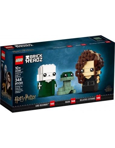 LEGO BrickHeadz - Voldemort, Nagini et Bellatrix - 40496