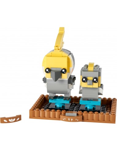 LEGO BrickHeadz - Le perruche calopsitte - 40481 - En stock chez Brickgarden.fr