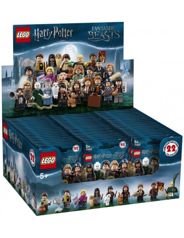 LEGO Série Harry Potter et les Animaux Fantastiques - Boîte scellée 60 sachets Harry Potter les Animaux Fantastiques - 71022-00