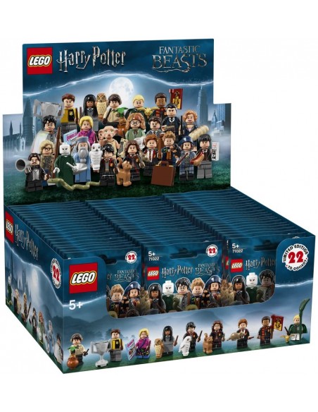 LEGO Série Harry Potter et les Animaux Fantastiques - Boîte scellée 60 sachets Harry Potter les Animaux Fantastiques - 71022-00 