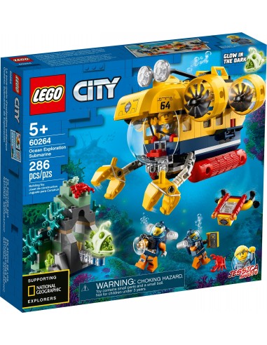LEGO City - Le sous-marin d'exploration - 60264