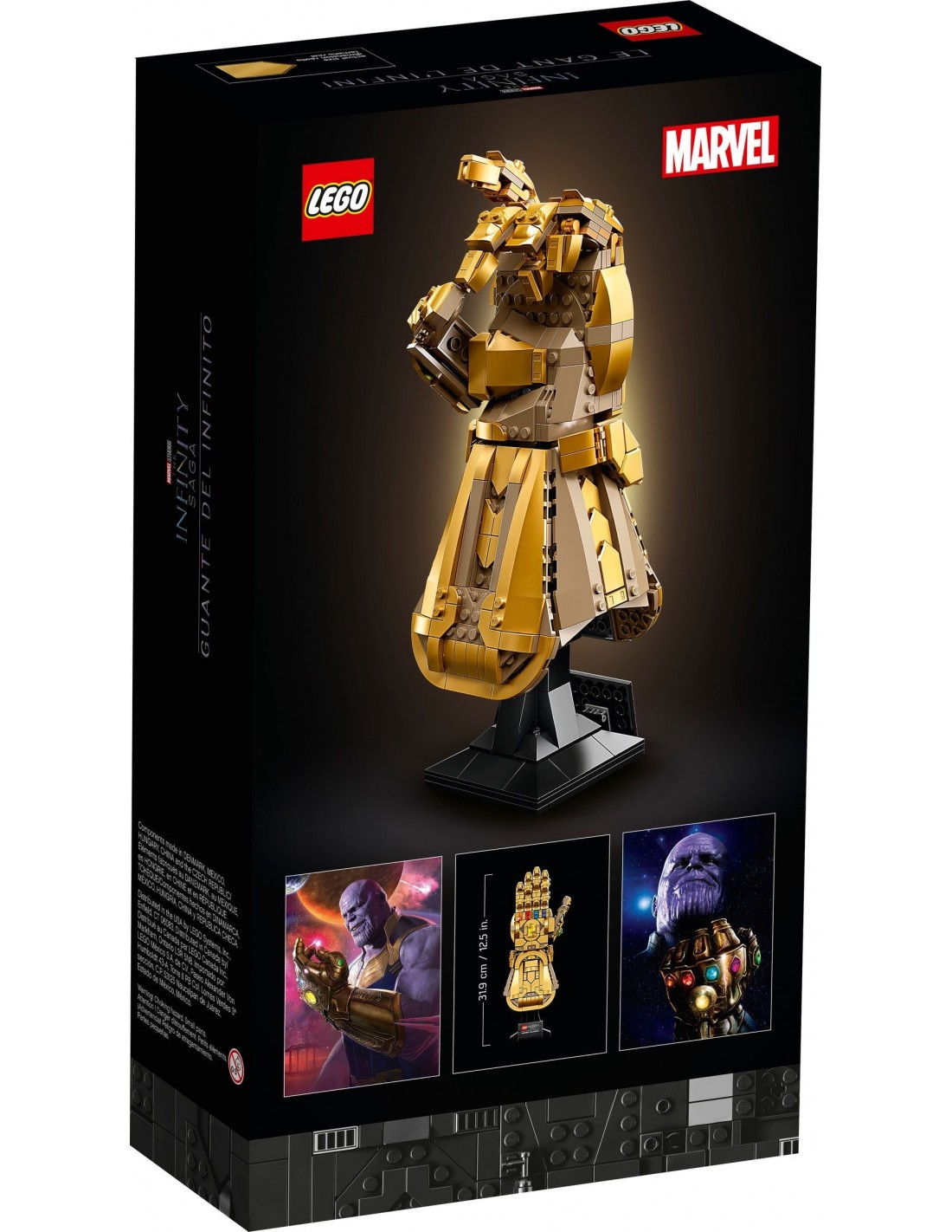 LEGO® 76191 Marvel Le Gant de l'infini –Thanos à construire pour