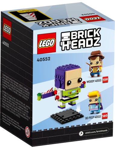 LEGO BrickHeadz - Buzz L'éclair - 40552 - En stock chez Brickgarden.fr