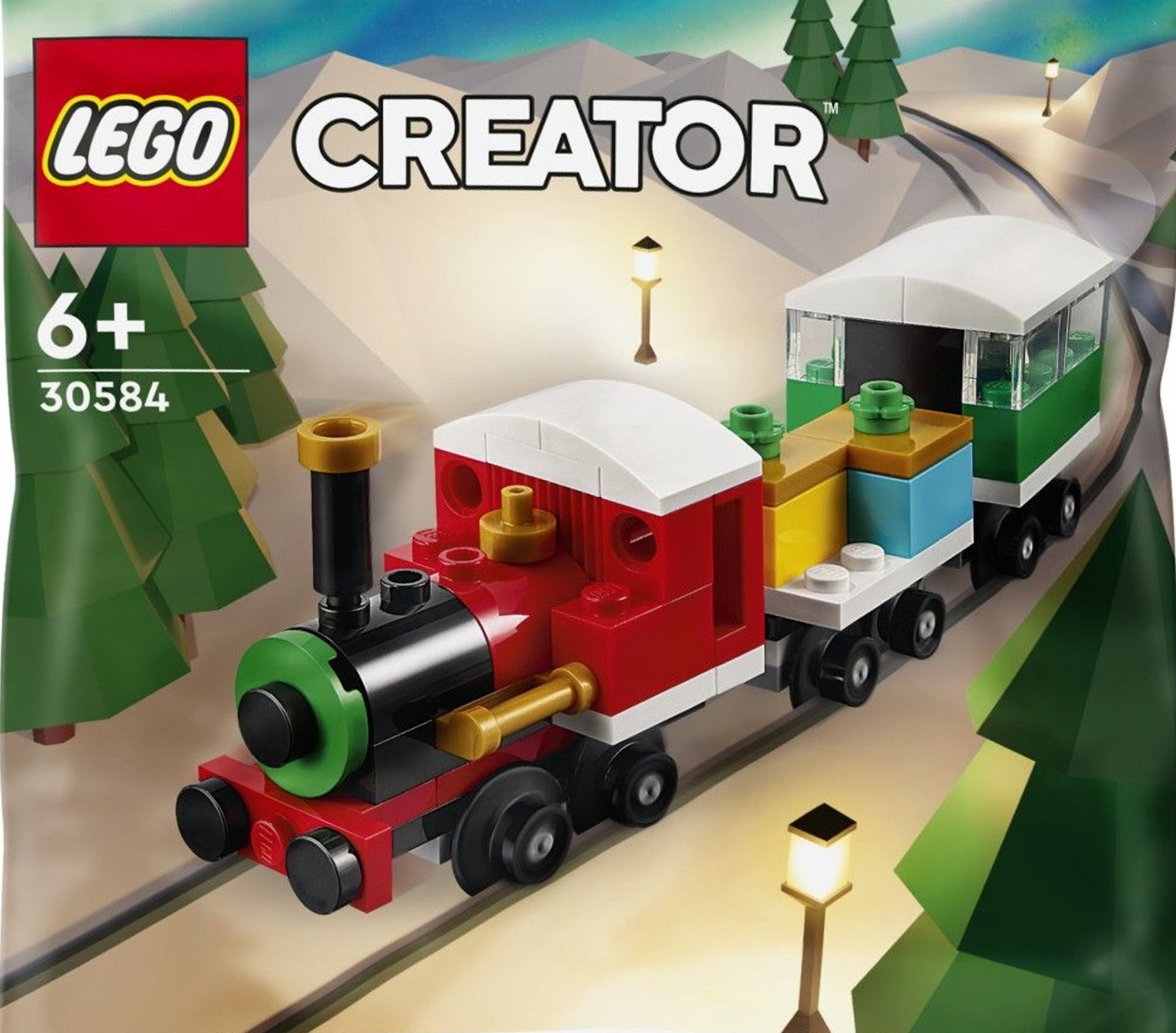 LEGO Creator - Le train des Fêtes - 30584 - Afbeelding 1 van 1