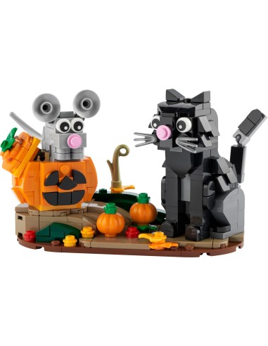 LEGO Exclusifs - La souris et le chat dHalloween - 40570 - En stock chez Brickgarden.fr