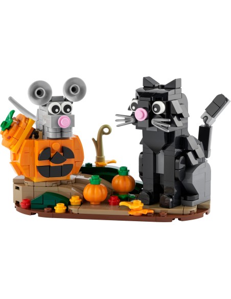 LEGO Exclusifs - La souris et le chat dHalloween - 40570 - En stock chez Brickgarden.fr
