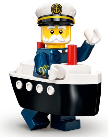 LEGO Série 23 - Le capitaine du ferry - 71034-10