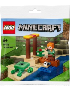 LEGO Minecraft - La plage de la tortue - 30432 - En stock chez Brickgarden.fr