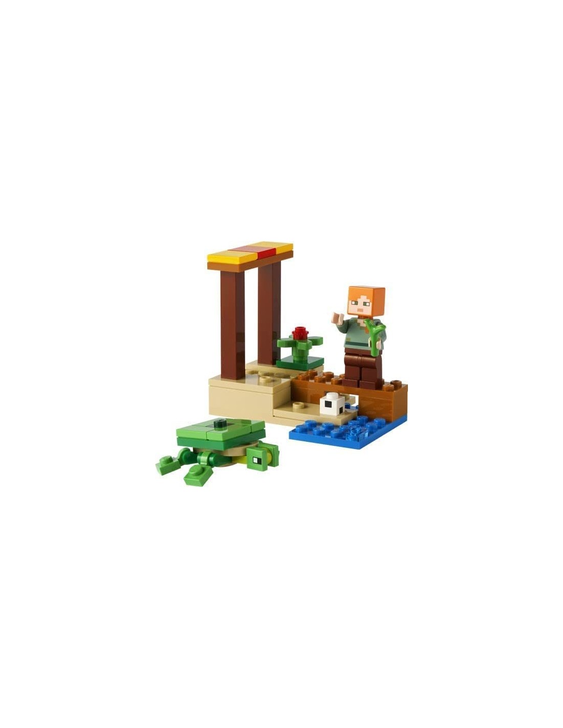 LEGO Minecraft - La plage de la tortue - 30432 - En stock chez