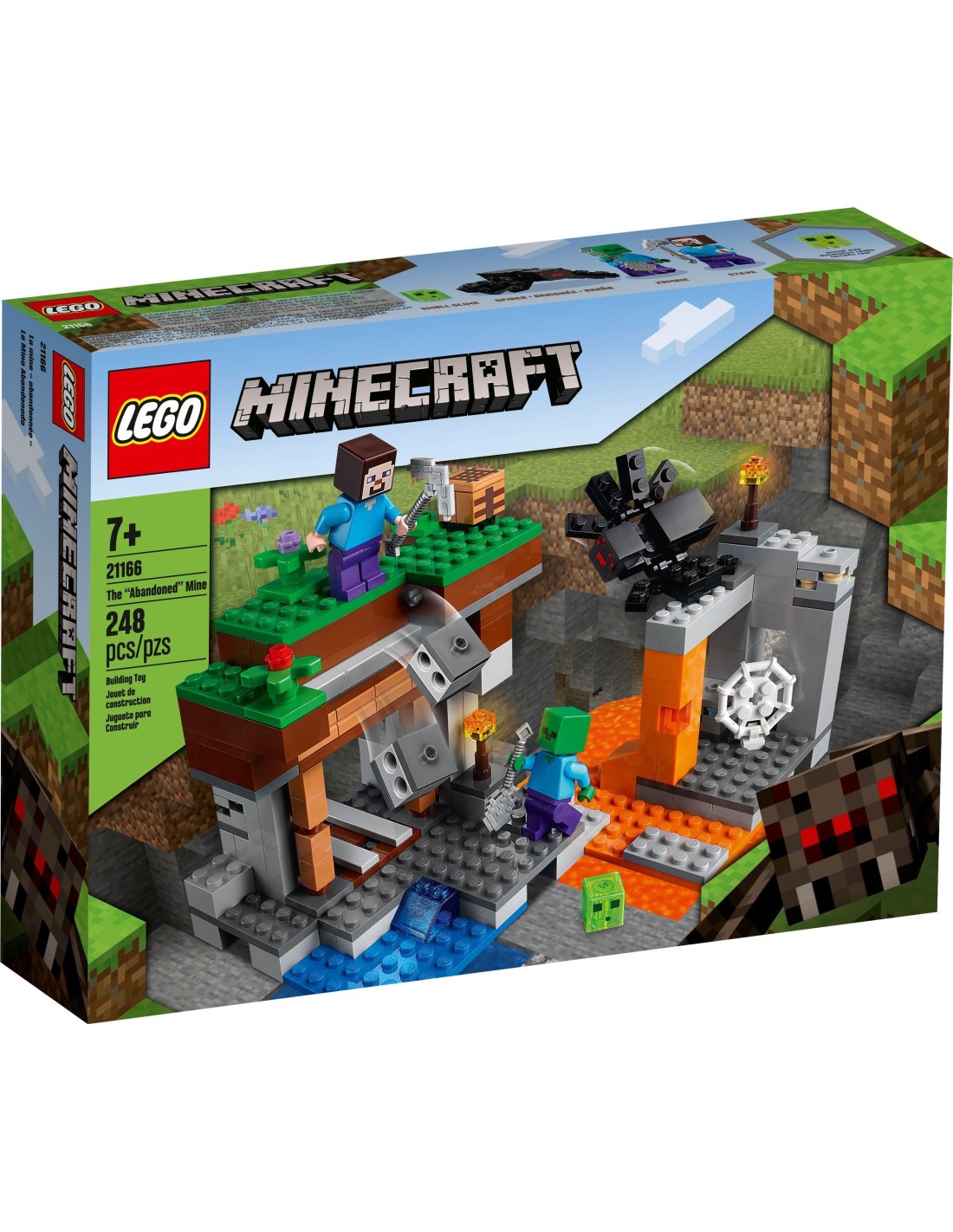 LEGO Minecraft - La mine abandonnée - 21166 - En stock chez