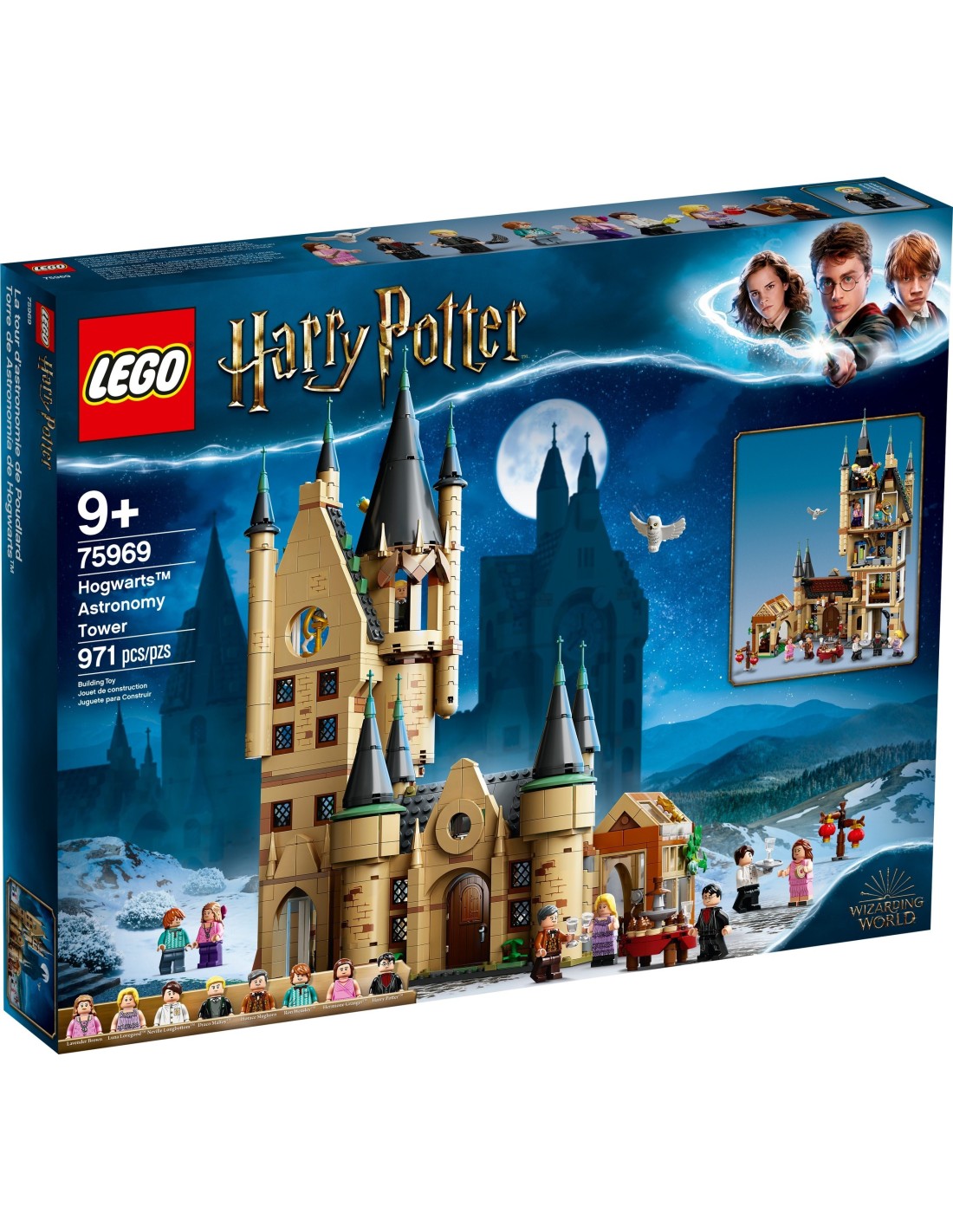 LEGO Harry Potter La Tour de l'horloge de Poudlard - 922 pièces