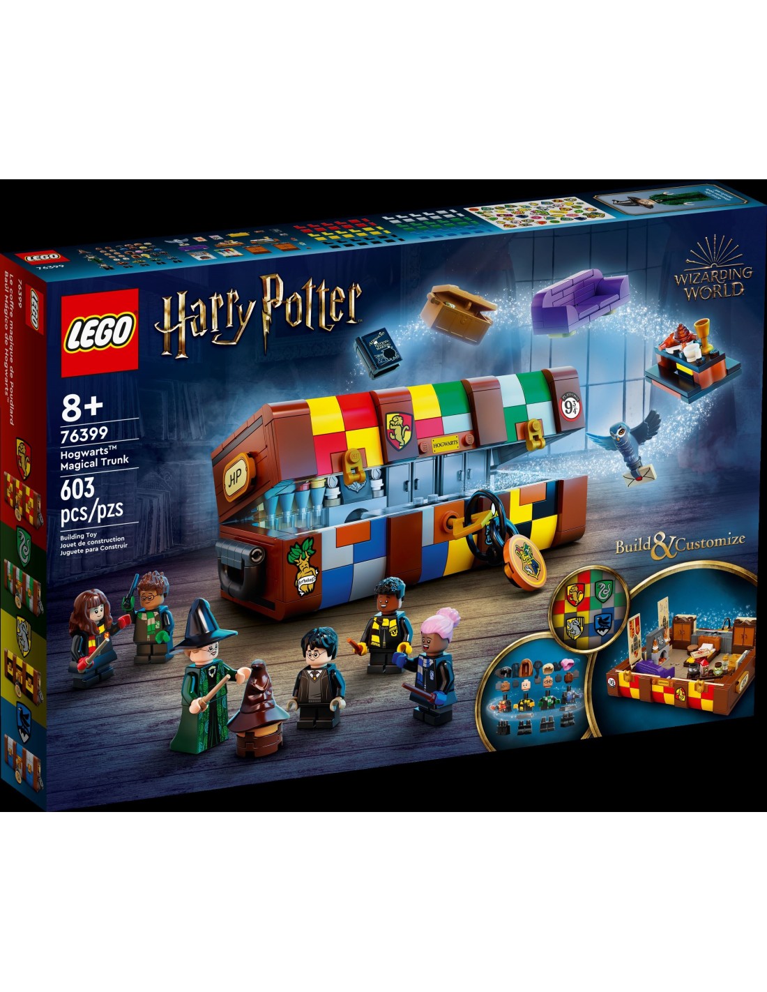 76399 - LEGO® Harry Potter - La Malle Magique de Poudlard LEGO : King  Jouet, Lego, briques et blocs LEGO - Jeux de construction