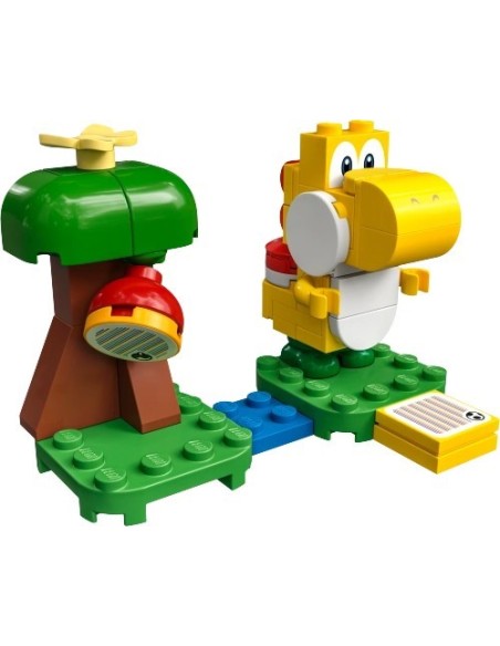 LEGO Super Mario - Ensemble dextension Larbre fruitier du Yoshi jaune - 30509